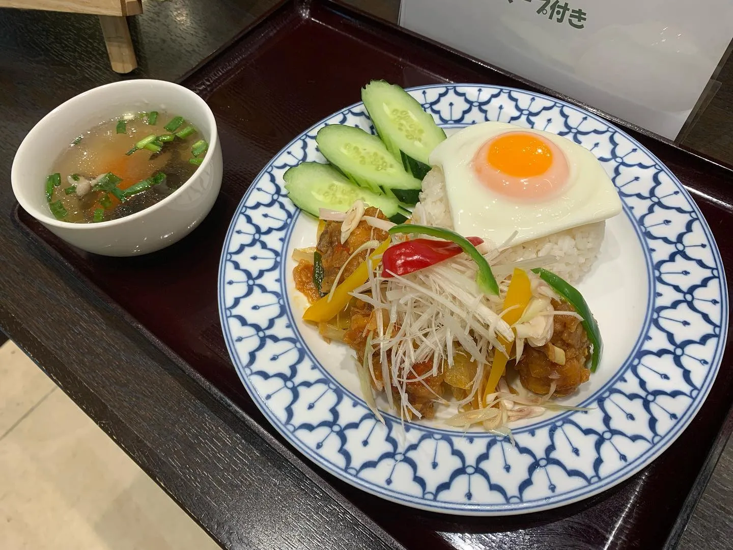 本日の日替わりランチ。